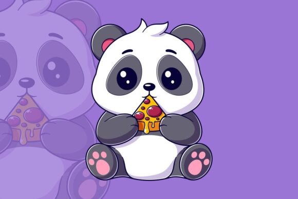 Cute Panda Eating a Small Piece of Pizza: A Strategic Tool for Creative and Professional Growth
