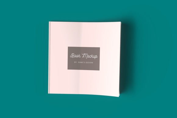 Editable Square Closed Book Cover Mockup: A Strategic Tool for Creative Professionals