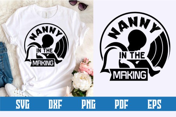 Nanny in the Making Svg Design: A Strategic Tool for Branding, Communication, and Creative Workflow