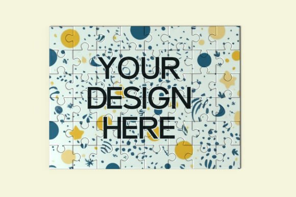 Puzzle Mockup PSD: A Creative Tool for Designers and Marketers