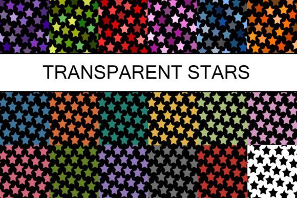 Transparent Stars Seamless Pattern: A Timeless Design for Modern Creativity